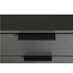 Комод цвета графит с 3-мя ящиками Strict Lines  варинант исполнения - 5 | Loft Concept в Перми