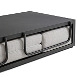 Садовый диван на каркасе из алюминия Petro варинант исполнения - 6 | Loft Concept в Перми