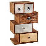 Тумба необычной формы с выдвижными ящиками Shift варинант исполнения - 1 | Loft Concept в Перми