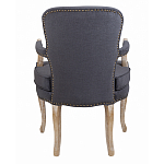 Кресло Aubrey Classical Armchair dark grey velour варинант исполнения - 3 | Loft Concept в Перми