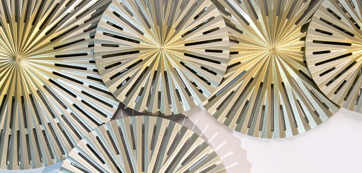 Арт-объект Apollo Gold and Silver Wall Plaque Disc gap 5 Арт-объект Apollo Gold and Silver Wall Plaque Disc gap 5 - Loft-Concept в Перми