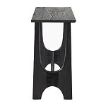 Консоль деревянная чёрная Black Tanner варинант исполнения - 2 | Loft Concept в Перми