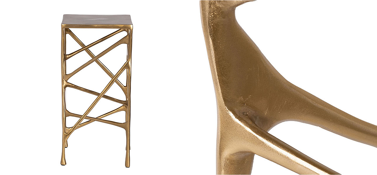Столик журнальный Origania gold Столик журнальный Origania gold - Loft-Concept в Перми