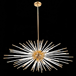 Дизайнерский светильник с лучами Morning Sun Chandelier Gold варинант исполнения - 1 | Loft Concept в Перми