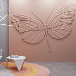 Барельеф BUTTERFLY варинант исполнения - 2 | Loft Concept в Перми