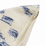 Чехол на подушку с узором в этно-стиле Blue Ikat варинант исполнения - 2 | Loft Concept в Перми