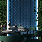 Гипсовая 3D Панель M-104 варинант исполнения - 1 | Loft Concept в Перми