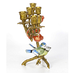 Бронзовый подсвечник на 7 свечей Eden Garden варинант исполнения - 3 | Loft Concept в Перми