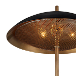 Настольная лампа с перфорированным металлическим рассеивателем Through варинант исполнения - 1 | Loft Concept в Перми