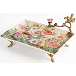 Блюдо фарфоровое Поле цветов Terra варинант исполнения - 2 | Loft Concept в Перми