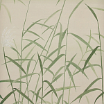 Обои ручная роспись Wild Grasses Special Colourway on Bleached Silver slub silk варинант исполнения - 2 | Loft Concept в Перми