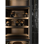 Кухонный гарнитур из дерева и камня с раздвижными дверцами OPERATING COLUMN 2.0 Dada Engenereed Kitchen варинант исполнения - 8 | Loft Concept в Перми