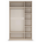 Шкаф 3-х дверный с зеркальными дверями Satin Furniture варинант исполнения - 3 | Loft Concept в Перми