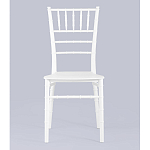 Стул Chiavari пластик белый варинант исполнения - 4 | Loft Concept в Перми