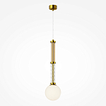 Подвесной светильник со стеклянными вставками Helios варинант исполнения - 1 | Loft Concept в Перми