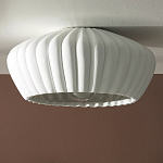 Потолочный светильник керамический Ceramic Embossed Lamp варинант исполнения - 1 | Loft Concept в Перми