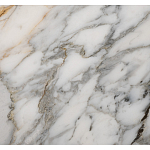 Столик журнальный с круглой мраморной столешницей на трех опорах Marble Stone Drawing варинант исполнения - 3 | Loft Concept в Перми