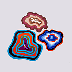 Сет из 3-х ковров «SAPPHIRE, QARTZITE, LABRADORITE» варинант исполнения - 1 | Loft Concept в Перми