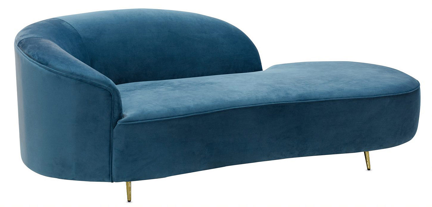 Диван Salvaire Lounge Sofa blue Диван Salvaire Lounge Sofa blue - Loft-Concept в Перми