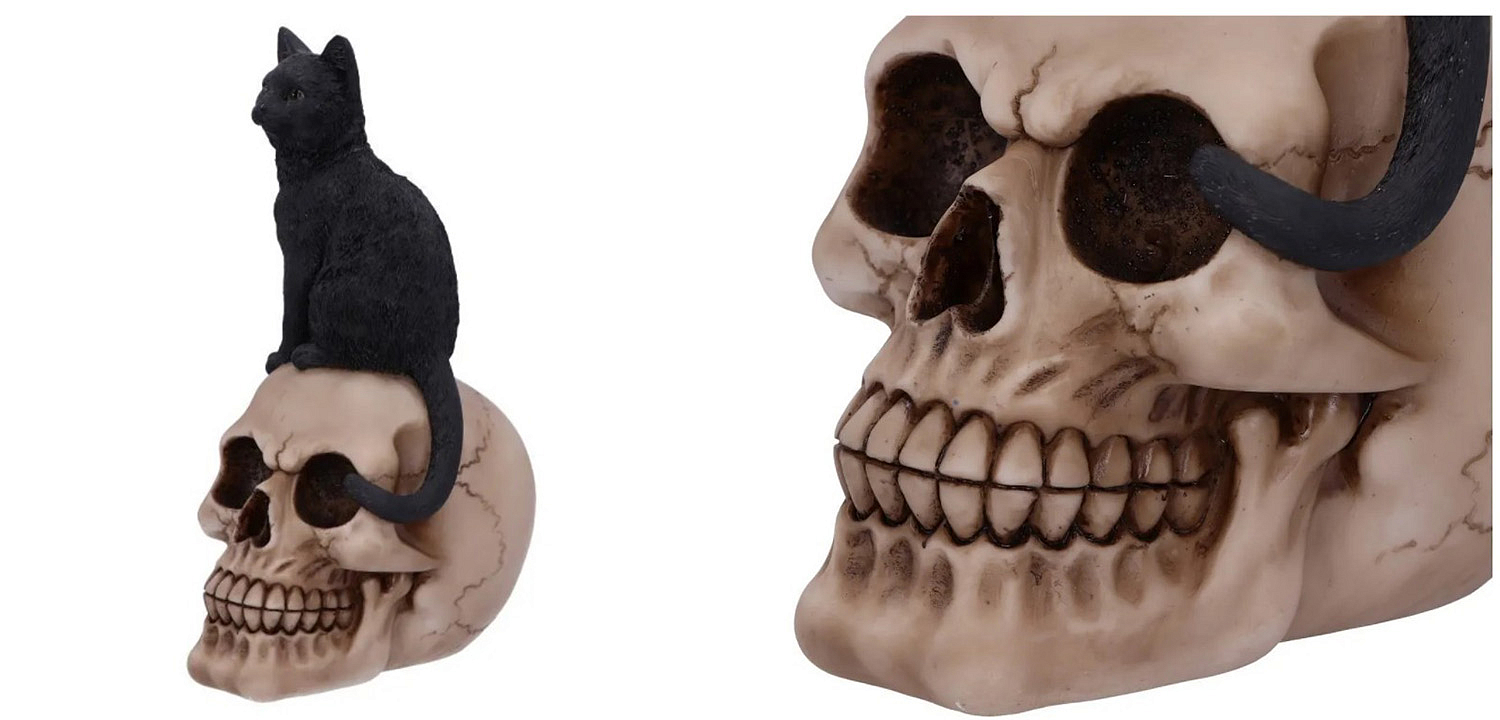 Статуэтка Skull Black Cat Статуэтка Skull Black Cat - Loft-Concept в Перми