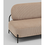 Диван Стоун велюр рельефный бежевый варинант исполнения - 2 | Loft Concept в Перми