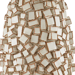 Настольная лампа с декором на корпусе в виде кубиков Sugar Cubes варинант исполнения - 1 | Loft Concept в Перми