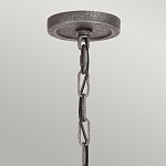 Люстра с цилиндрическим плафонами из толстого волнистого стекла в индустриальном стиле Feiss варинант исполнения - 11 | Loft Concept в Перми