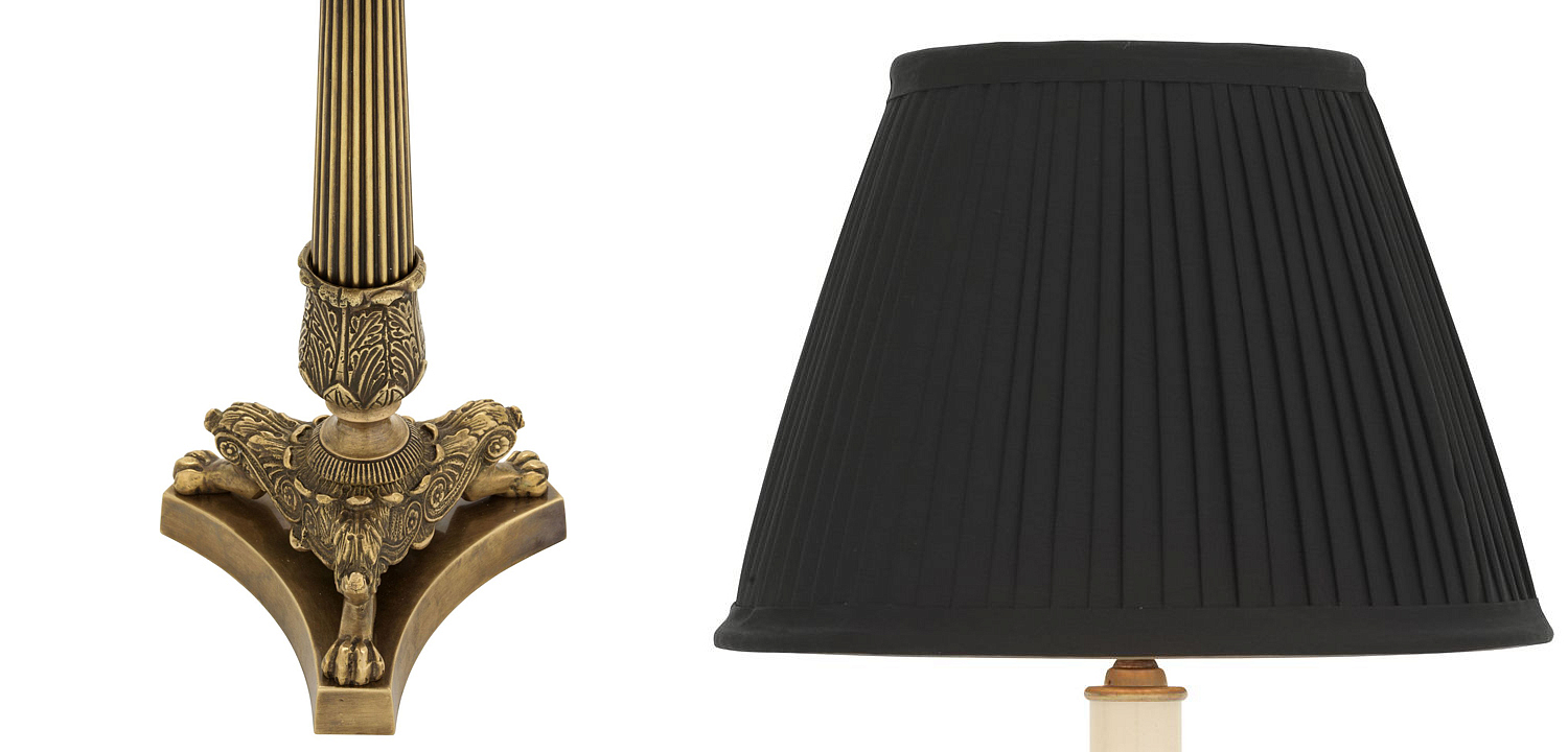 Настольная лампа Eichholtz Table Lamp Perignon Brass Настольная лампа Eichholtz Table Lamp Perignon Brass - Loft-Concept в Перми