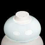 Настольная лампа из стеклянных сфер в пастельных тонах Высота 40 см Pastel Lunaria варинант исполнения - 5 | Loft Concept в Перми