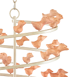 Люстра спиралевидная с фигурками птенцов Playful Chandelier варинант исполнения - 1 | Loft Concept в Перми