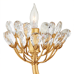 Люстра золотая в виде растения Golden Flower Glade варинант исполнения - 2 | Loft Concept в Перми