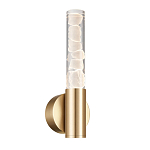 Бра c цилиндрическим прозрачным плафоном с имитацией из кубиков льда Freezing варинант исполнения - 2 | Loft Concept в Перми