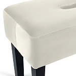 Мягкий  пуф на черных ножках Winton Pouf варинант исполнения - 10 | Loft Concept в Перми