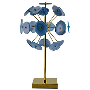 Аксессуар Agate Burst Brass Blue