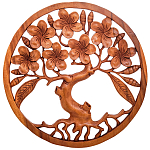 Панно из дерева Sakura Panel With Trees варинант исполнения - 1 | Loft Concept в Перми