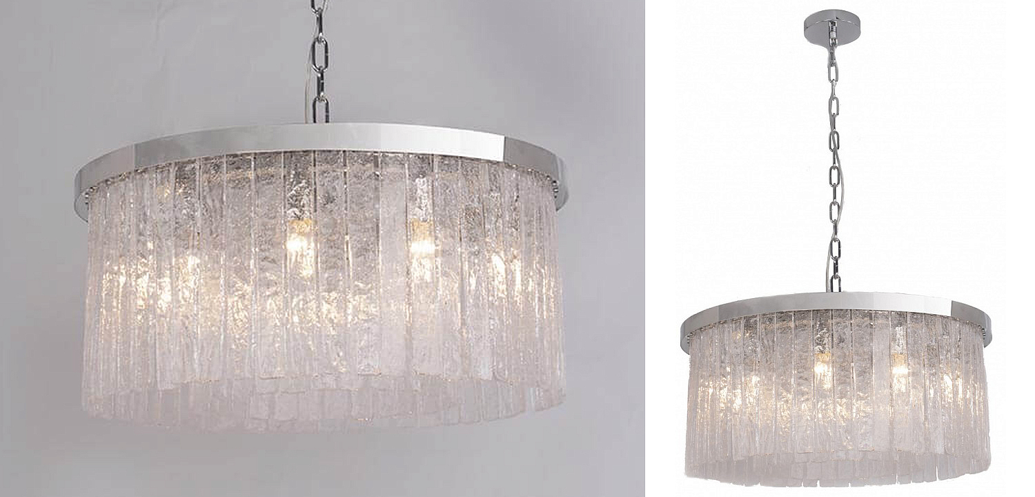 Люстра Crystal Harvey Nickel Chandelier 60 Люстра Crystal Harvey Nickel Chandelier 60 - Loft-Concept в Перми
