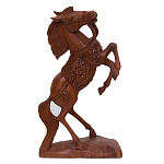 Статуэтка лошадь деревянная Thick Mane варинант исполнения - 1 | Loft Concept в Перми