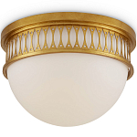 Потолочный светильник с фактурным золотым каркасом Exceptional Classic Design варинант исполнения - 1 | Loft Concept в Перми