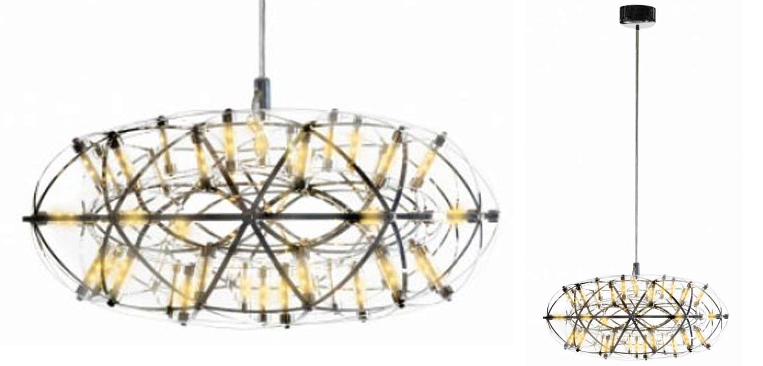 Люстра Moooi 3D Sphere Oval Yellow lamp S Люстра Moooi 3D Sphere Oval Yellow lamp S - Loft-Concept в Перми
