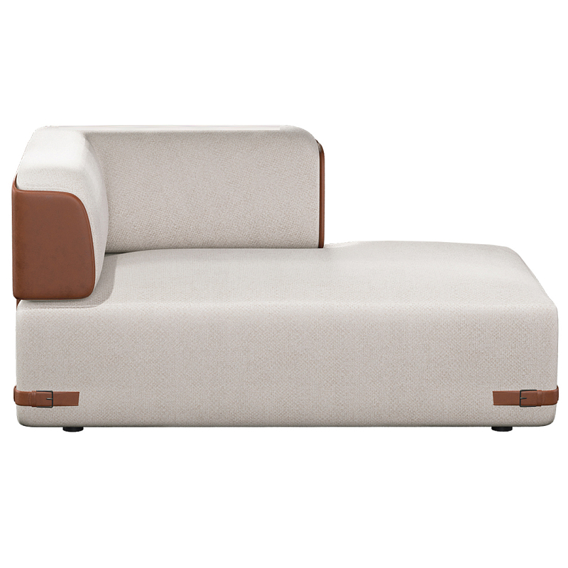 Кушетка Richmond  Молочный Коричневый в Перми | Loft Concept 