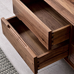 Тумба под телевизориз массива дерева TV Stand made of Walnut Wood варинант исполнения - 7 | Loft Concept в Перми