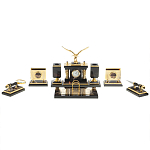 Настольный письменный набор из яшмы и долерита в подарочной упаковке Manager Organizer варинант исполнения - 3 | Loft Concept в Перми