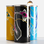 Высокая дизайнерская пепельница Poltronova Tizio Ashtray варинант исполнения - 2 | Loft Concept в Перми