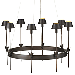 Люстра круглая со светодиодными лампами Innovation варинант исполнения - 3 | Loft Concept в Перми