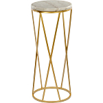 Столик дизайнерский Beige marble варинант исполнения - 1 | Loft Concept в Перми