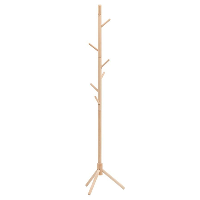 Напольная вешалка из массива бука Branches Hangers Light Светло-бежевый Напольная вешалка из массива бука Branches Hangers Light Светло-бежевый в Перми | Loft Concept