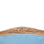 Кресло Ava Classical Armchair light blue velour варинант исполнения - 4 | Loft Concept в Перми