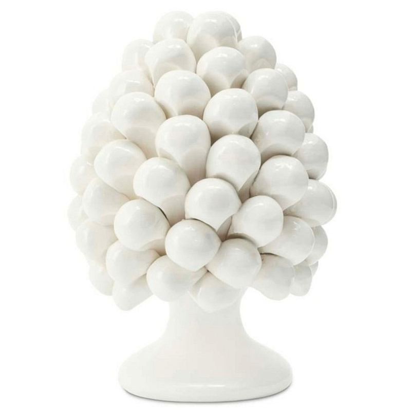Статуэтка Pine Cone H15 Белый Статуэтка Pine Cone H15 Белый в Перми | Loft Concept