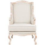 Кресло из массива бука бежевое Solid Luxury варинант исполнения - 1 | Loft Concept в Перми