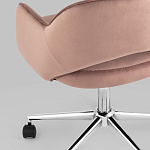 Кресло для компьютерного стола Veloury Pink варинант исполнения - 8 | Loft Concept в Перми
